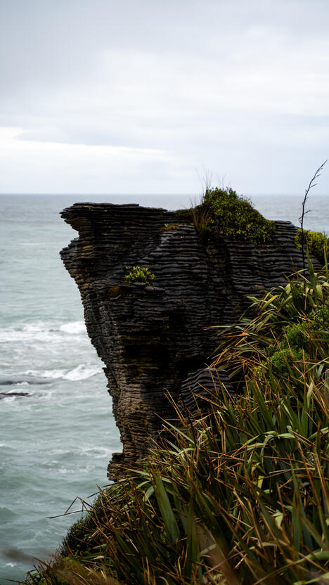 Pancake Rocks at... Pancake Rocks