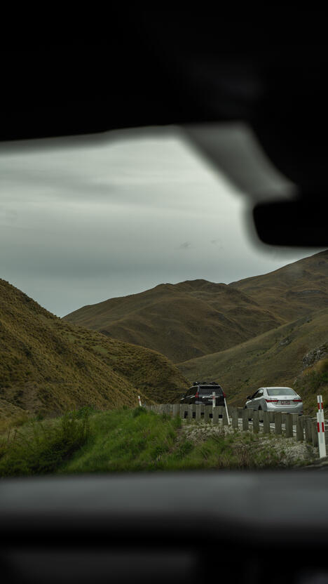 The beginning of a road trip across the South Island