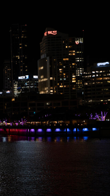 Auckland Cityscape at Night