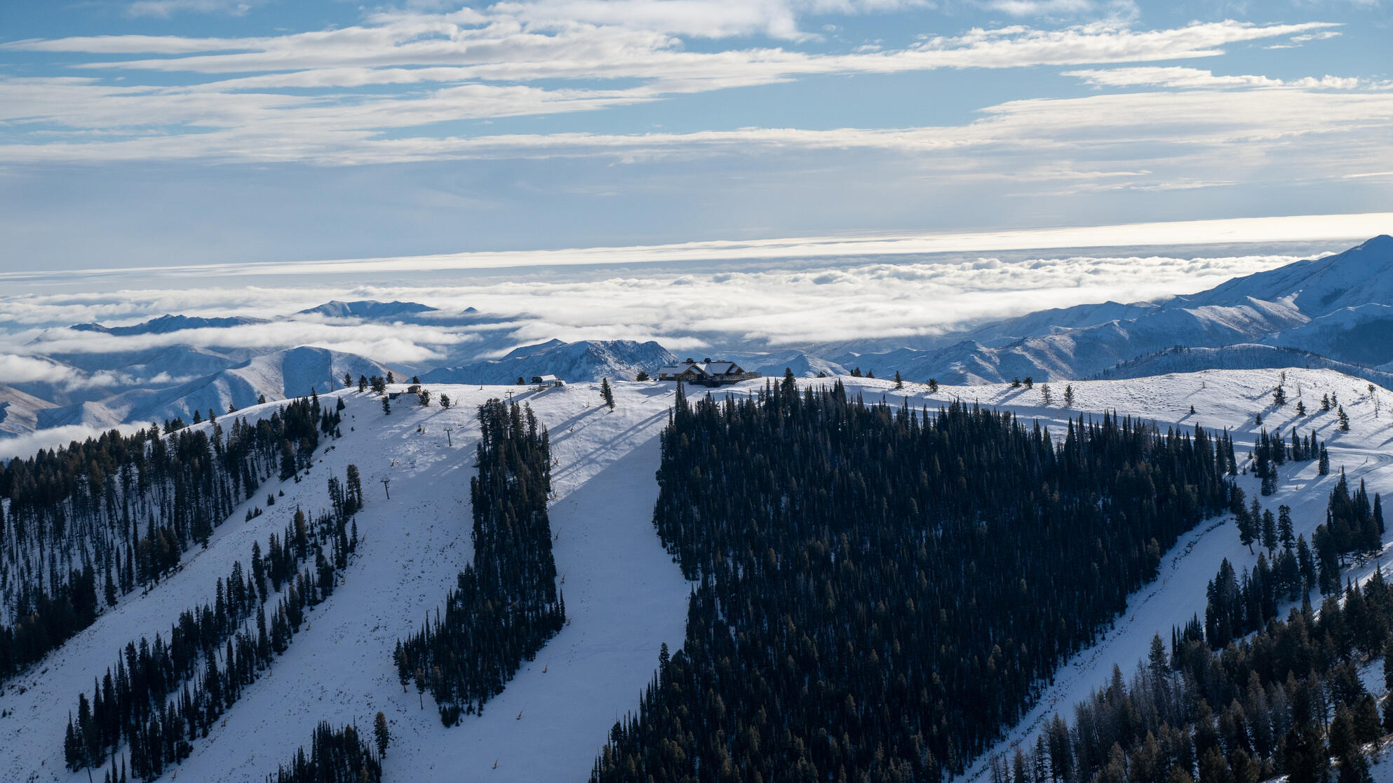 Beautiful view of Seattle Ridge