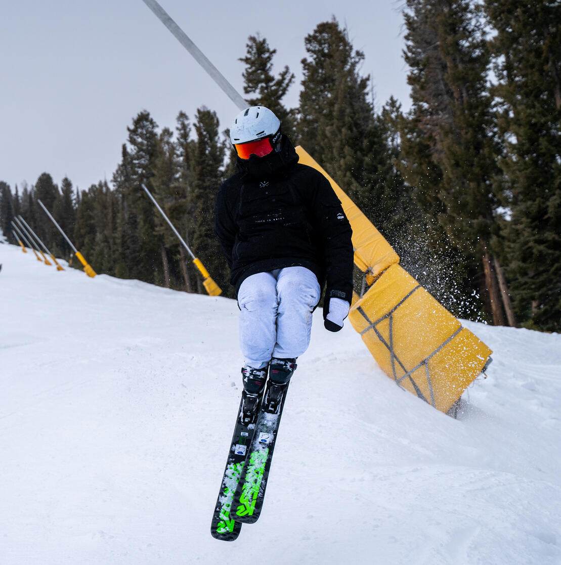 Palmer hitting a cool jump